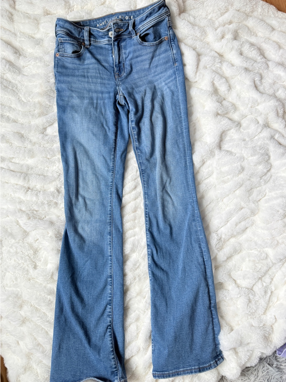 American Eagle Outfitters Light Blue Boot Cut Jeans
